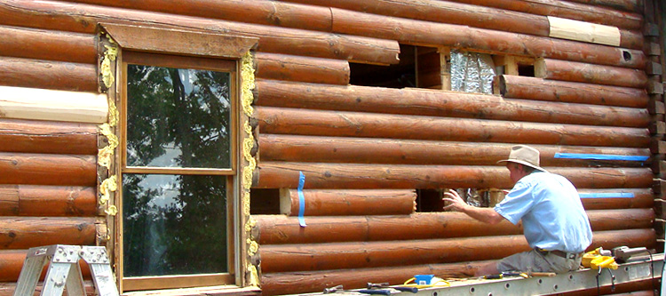 Log Home Repair Jones County,  North Carolina